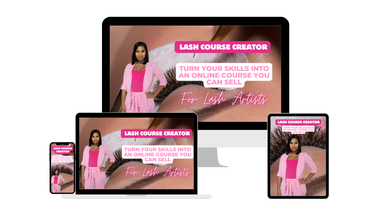 Lash Course Creator: Turn Your Skills Into An Online Course